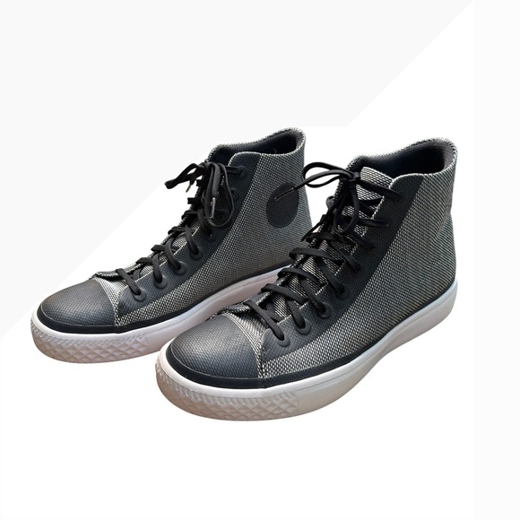 Converse Chuck Taylor All Star Ultra Mid Mens 11.5 Black White 157200C Good - Picture 1 of 6